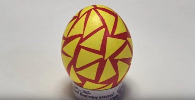 Мозаичное пасхальное яйцо